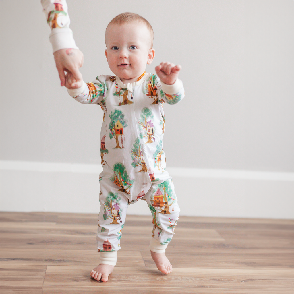 Parker baby zip long john | Treehouse