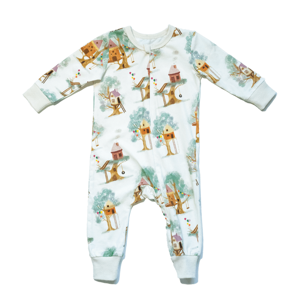 Parker baby zip long john | Treehouse