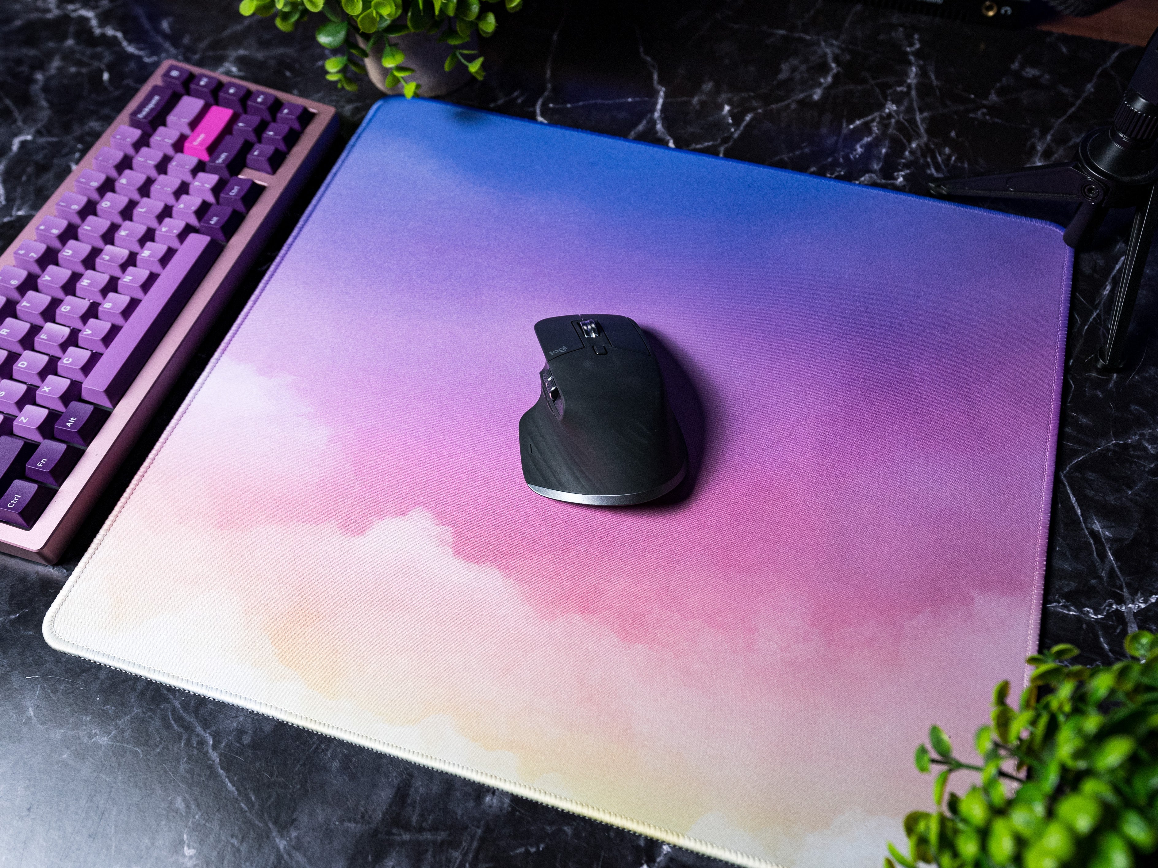 Pastel Clouds Desk Mat V2