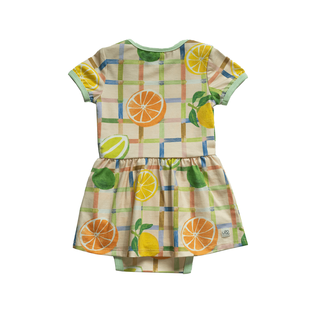 Charlie baby onesie dress | Citrus