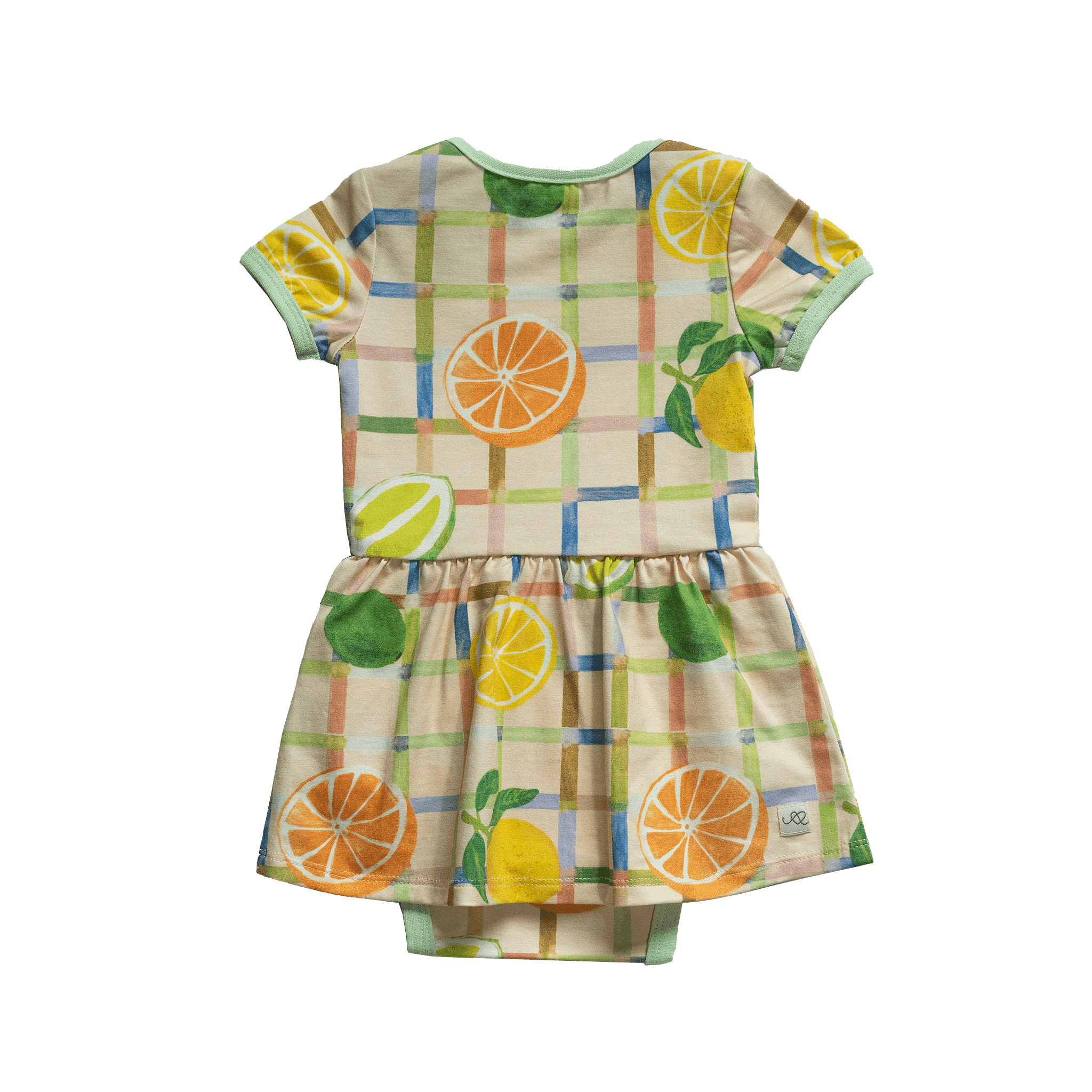 Charlie baby onesie dress | Citrus