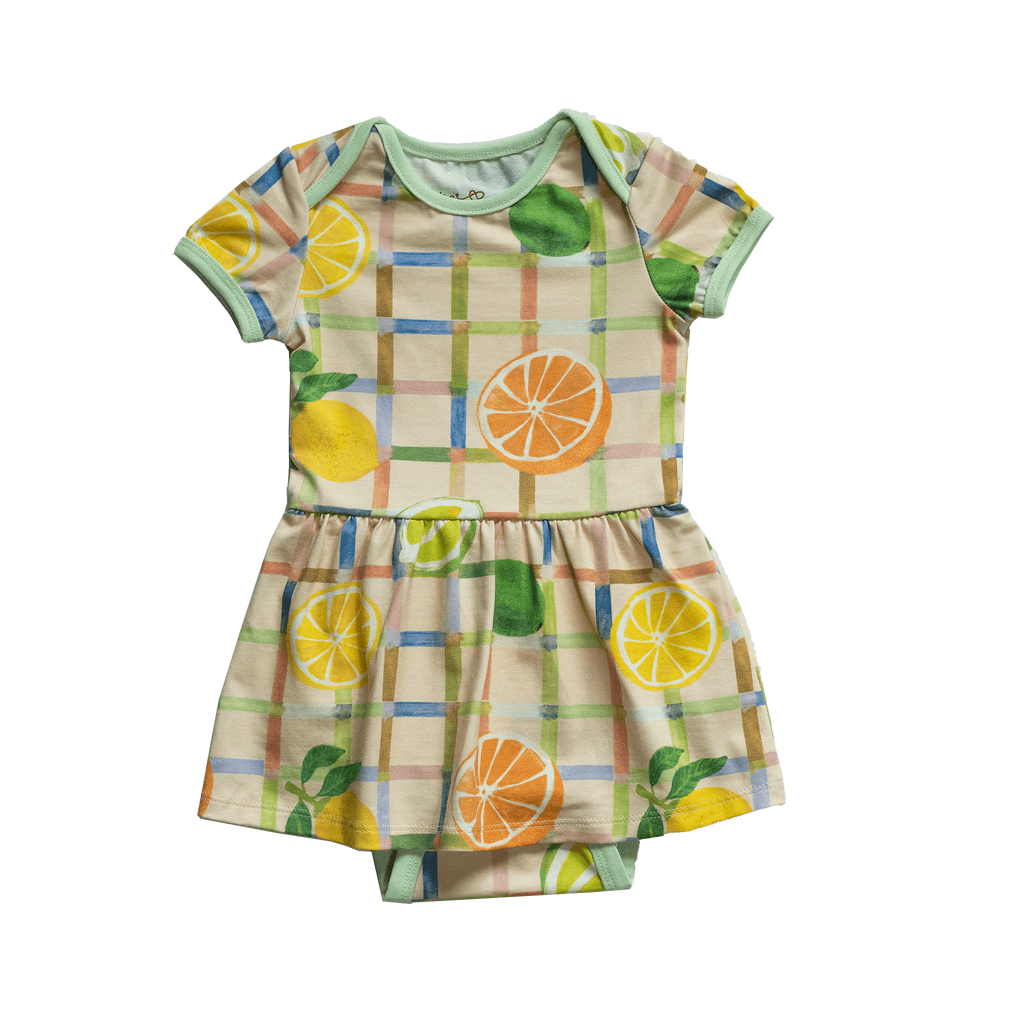 Charlie baby onesie dress | Citrus