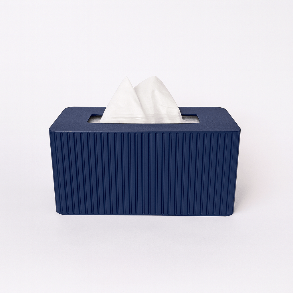 XL Fluted Tissue Box Cover - Fits Costco Boxes
