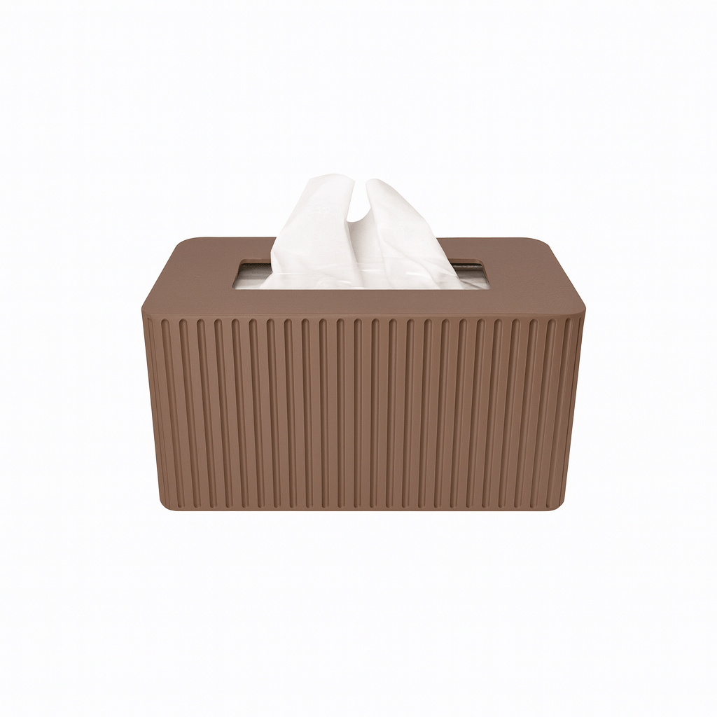 XL Fluted Tissue Box Cover - Fits Costco Boxes