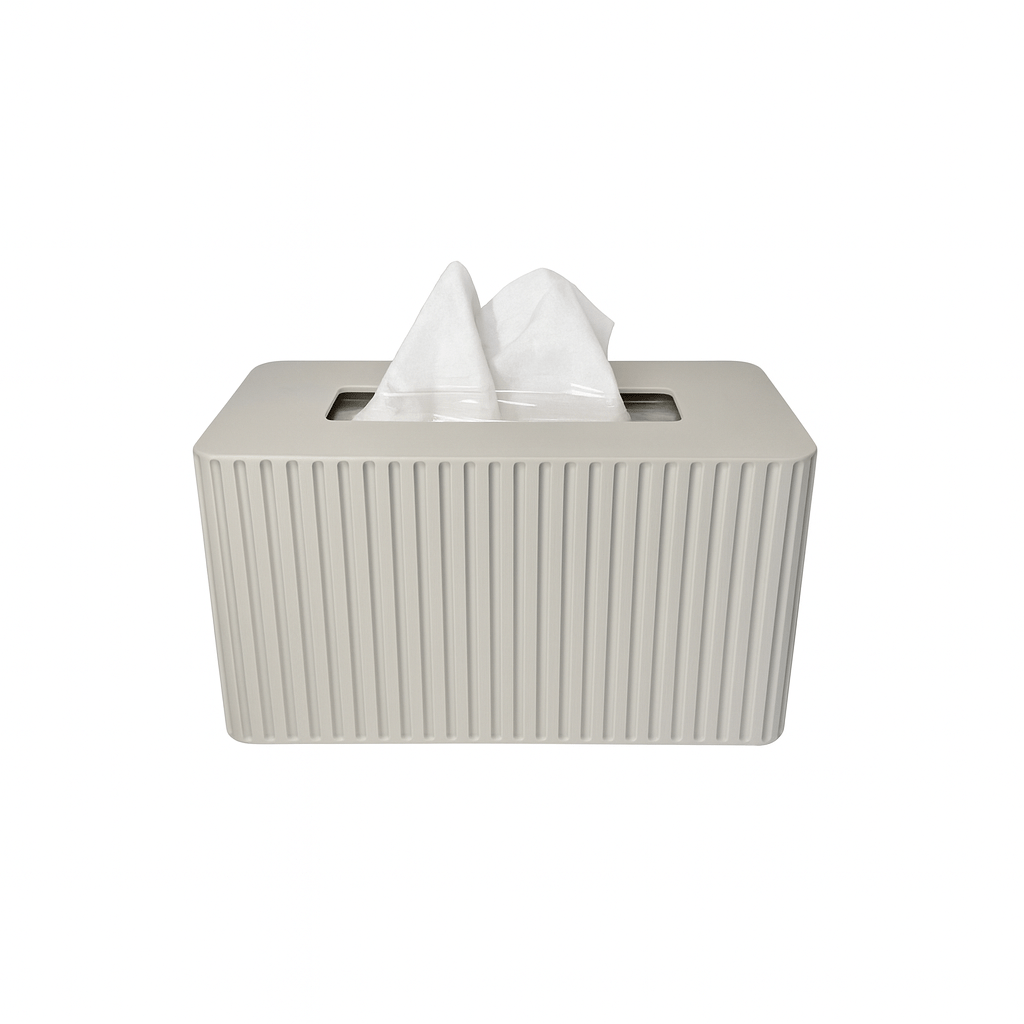 XL Fluted Tissue Box Cover - Fits Costco Boxes