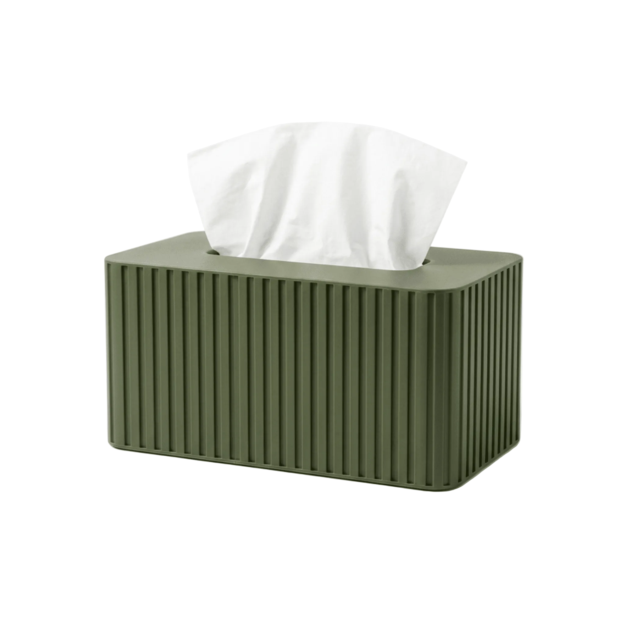 XL Fluted Tissue Box Cover - Fits Costco Boxes