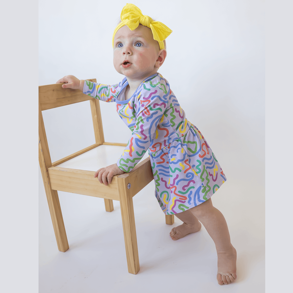 Isabelle baby onesie dress | Mother Earth