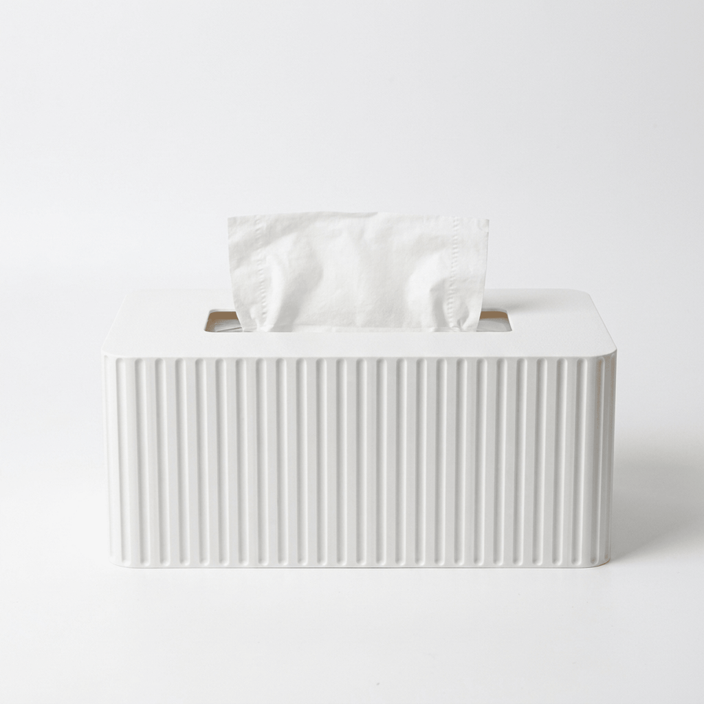 XL Fluted Tissue Box Cover - Fits Costco Boxes